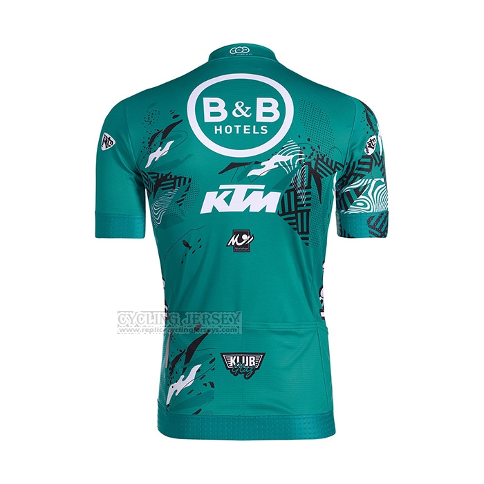 2022 Cycling Jersey Vital Concept-BB Hotels Light Green Short Sleeve and Bib Short